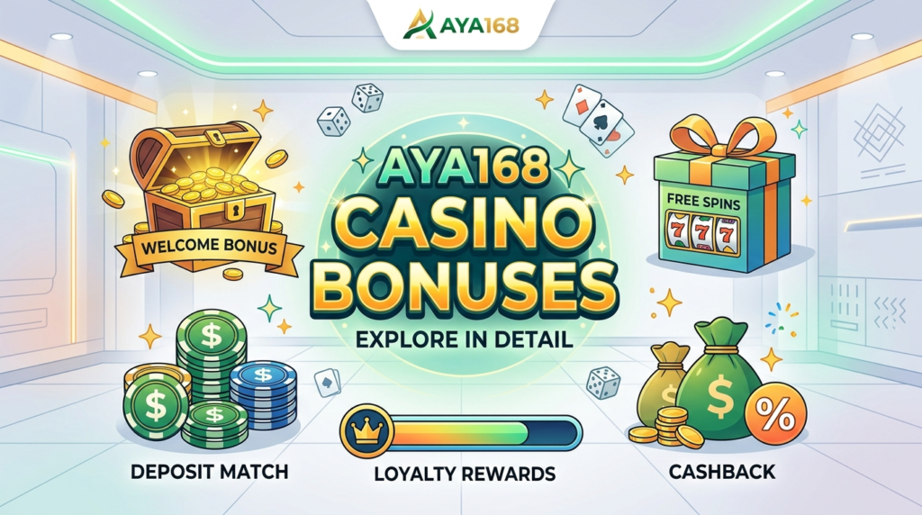 AYA168 casino bonus