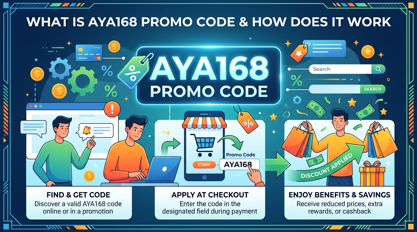 AYA168 ပရိုမိုကုဒ် ဆိုတာဘာလဲ၊ ဘယ်လိုအလုပ်လုပ်သလဲ