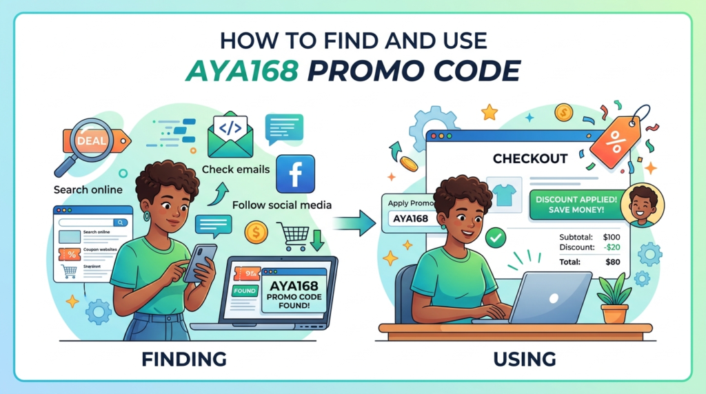 AYA168 promo code