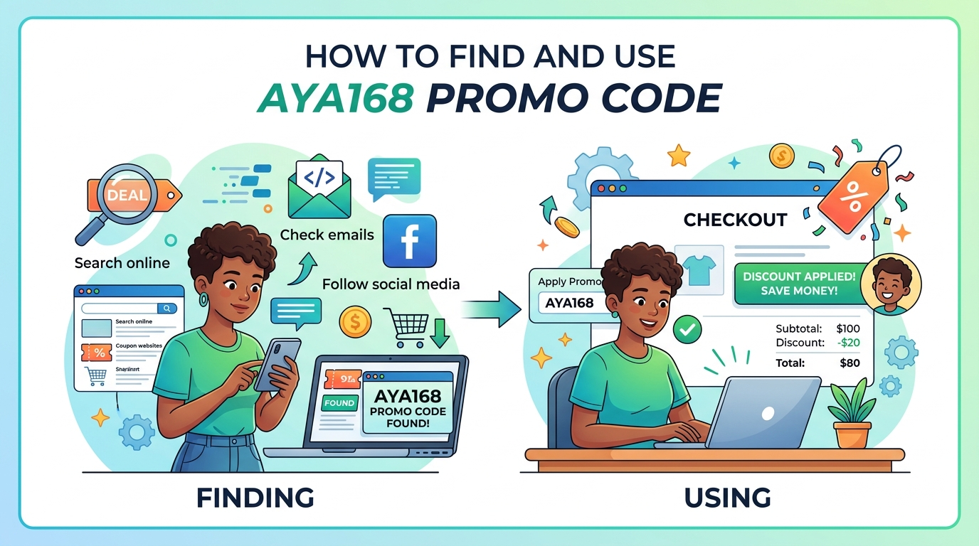 AYA168 ပရိုမိုကုဒ်ကို ဘယ်လိုရှာပြီး အသုံးပြုမလဲ