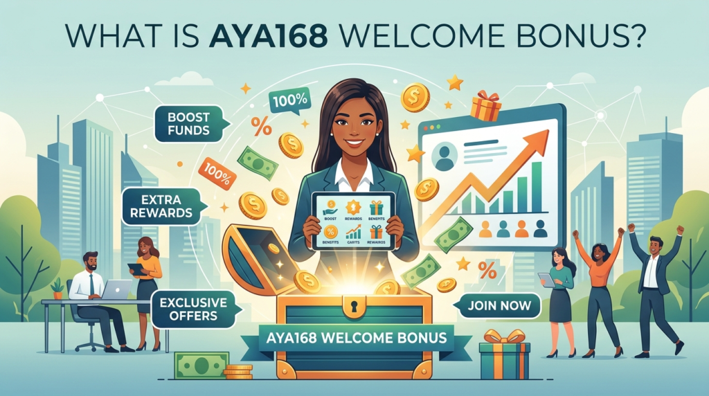 AYA168 welcome bonus
